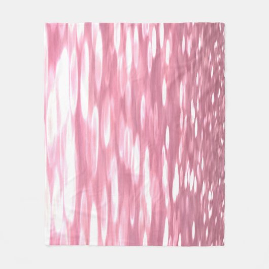 Couverture Polaire Abstrait #3 : Brillant rose (Devant)