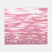 Couverture Polaire Abstrait #3 : Brillant rose (Devant (Horizontal))