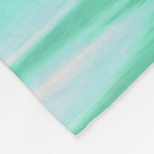 Couverture Polaire Abstrait #3 : Shimmer vert (Coin)
