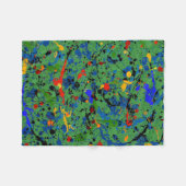 Couverture Polaire Abstrait #908 (Devant (Horizontal))