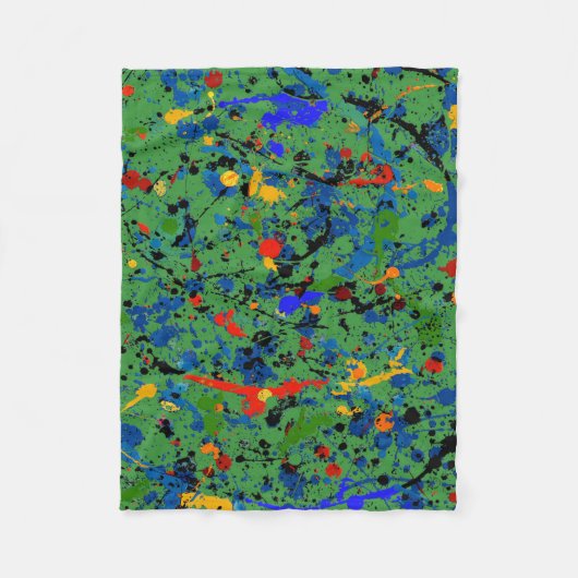 Couverture Polaire Abstrait #908 (Devant)