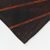 Couverture Polaire Abstrait #948 Rouge (Coin)