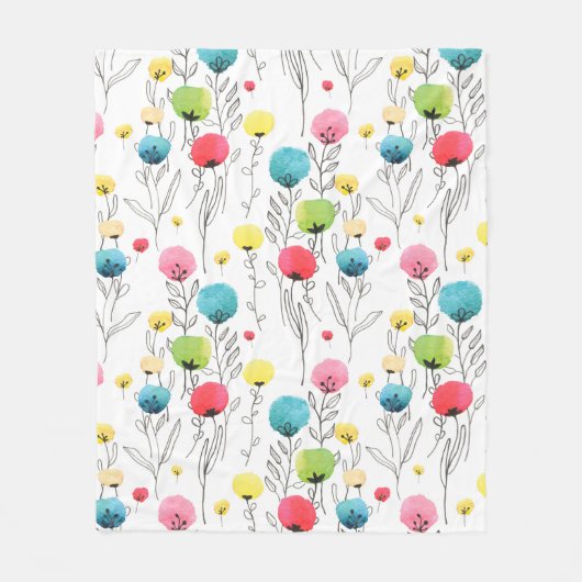 Couverture Polaire abstrait, art, artistique, toile de fond, arrière  (Devant)