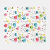 Couverture Polaire abstrait, art, artistique, toile de fond, arrière  (Devant (Horizontal))