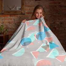 Abstrait Bauhaus demi-cercles Mod Pop Art Motif