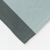 Couverture Polaire Abstrait Beige clair Bleu Fractal Art Spirales (Coin)