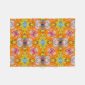 Couverture Polaire Abstrait coloré (Devant (Horizontal))