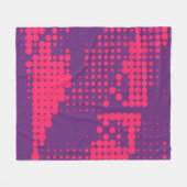 Couverture Polaire Abstrait Creative concept BD pop art style bla (Devant (Horizontal))