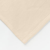 Couverture Polaire Abstrait de liquide mauve et beige (Coin)