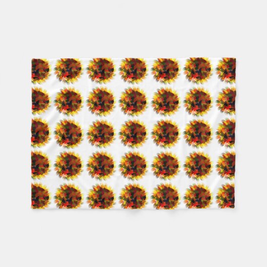 Couverture Polaire Abstrait DE SOUFFLE (Devant (Horizontal))