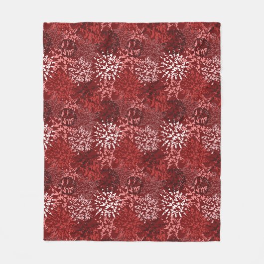 Couverture Polaire Abstrait moderne (Devant)