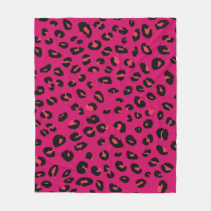 Couverture Polaire Abstrait moderne léopard sans couture motif. Anima