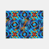 Couverture Polaire Abstrait moderne liquide moderne liquide liquide l (Devant (Horizontal))