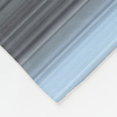 Couverture Polaire Abstrait n° 1 : Cerise et gris (Coin)
