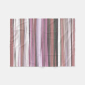 Couverture Polaire Abstrait n° 2 : flou rose (Devant (Horizontal))