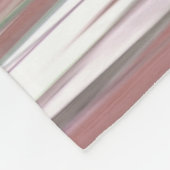 Couverture Polaire Abstrait n° 2 : flou rose (Coin)