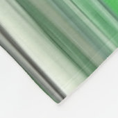 Couverture Polaire Abstrait n° 2 : Flou vert (Coin)