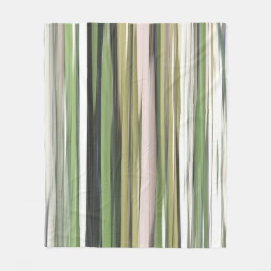 Couverture Polaire Abstrait n° 2 : Flou vert olive (Devant)