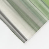 Couverture Polaire Abstrait n° 2 : Flou vert olive (Coin)