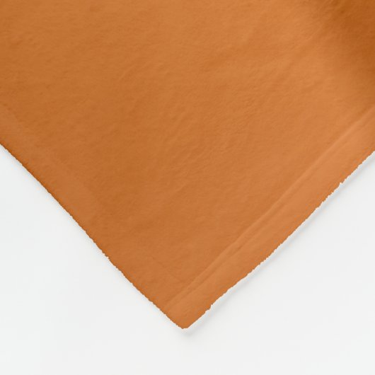 Couverture Polaire Abstrait or Orange Dégradé Spiral Fractal (Coin)