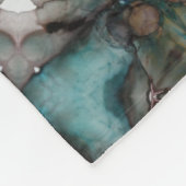 Couverture Polaire Abstrait Sci-fi Turquoise Star Windmill (Coin)