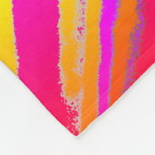 Couverture Polaire Abstrait Splashing Rainbow Liquid (Coin)