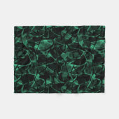 Couverture Polaire abstrait vert (Devant (Horizontal))