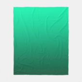 Couverture Polaire Abstrait vert brillant contraste de couleur pure t (Devant)