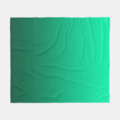 Couverture Polaire Abstrait vert brillant contraste de couleur pure t (Devant (Horizontal))