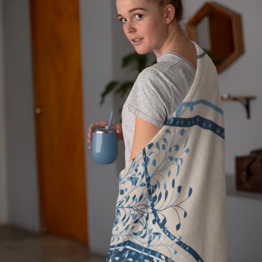 Couverture Polaire Abstraits Plantes tropicaux Botanique