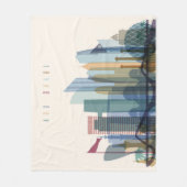 Couverture Polaire Abu Dhabi, Émirats arabes unis| Ville Skyline (Devant)