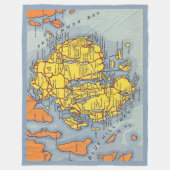 Couverture Polaire Acadia - Mt Desert Island (Devant)