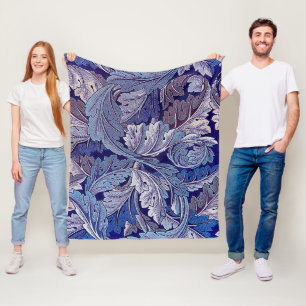 Couverture Polaire Acanthus Purple, William Morris