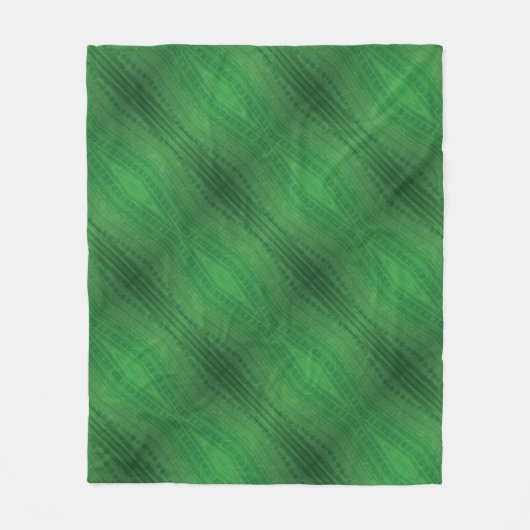 Couverture Polaire Acceptation | Motif de Boho écologique (Devant)