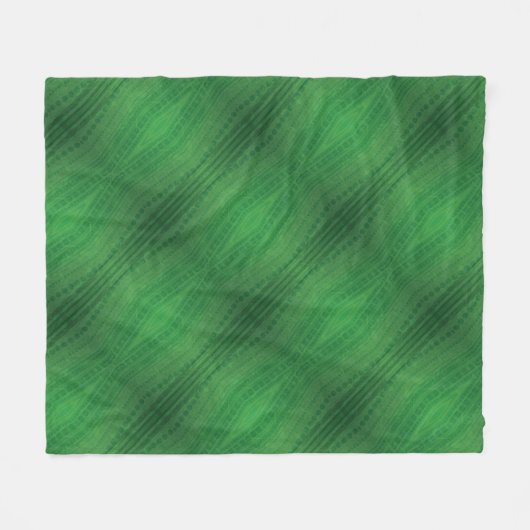 Couverture Polaire Acceptation | Motif de Boho écologique (Devant (Horizontal))