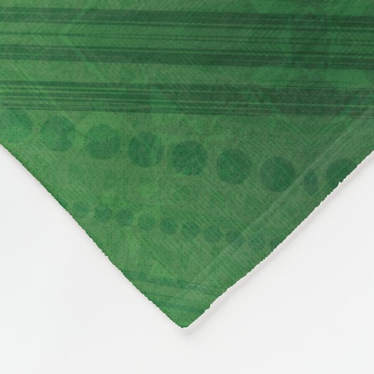 Couverture Polaire Acceptation | Motif de Boho écologique (Coin)