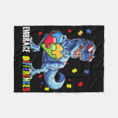 Couverture Polaire Accepter les différences Asd Spectrum Dinosaure Au (Devant (Horizontal))