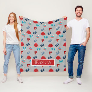 Couverture Polaire Accessoires de mode d'hiver Motif personnalisé