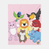 Couverture Polaire Accueil à Webkinz ! (Devant)