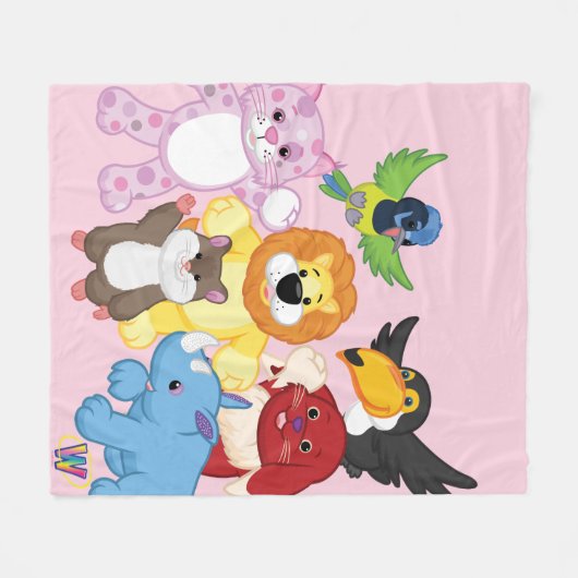 Couverture Polaire Accueil à Webkinz ! (Devant (Horizontal))
