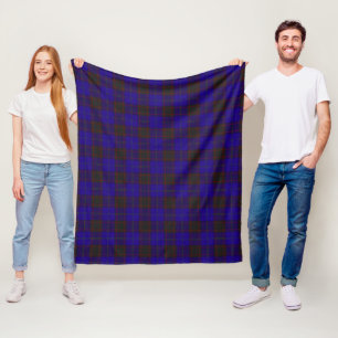 Couverture Polaire Accueil (Hume) Clan Scottish Tartan Plaid