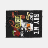 Couverture Polaire Achetez-moi un shot je noue un nœud drôle enterrem (Devant (Horizontal))