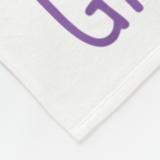 Couverture Polaire Achieve Gness - Kawaii Style G  (Coin)