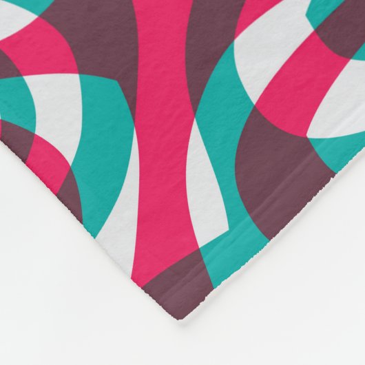 Couverture Polaire Acide Psychédélique Arrière - plan sans Seamless F (Coin)