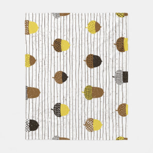 Couverture Polaire Acornes d'automne : Vibes Vintages