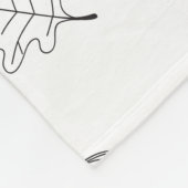 Couverture Polaire Acorns et feuille (Coin)