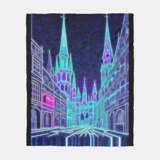 Couverture Polaire Acropole cintrante (Devant)