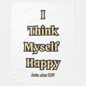 Couverture Polaire Actes 26:2 KJV Bible Verse Citation (Devant)