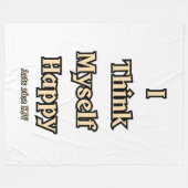 Couverture Polaire Actes 26:2 KJV Bible Verse Citation (Devant (Horizontal))