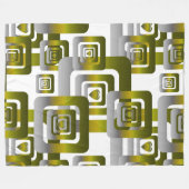 Couverture Polaire Activate My Heart Pattern Silver (Devant (Horizontal))